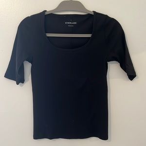 Everlane ribbed T shirt